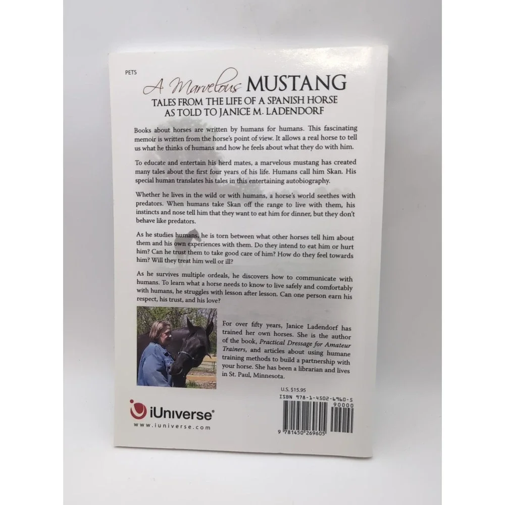 Marvelous Mustang : Tales from the‎ Life of a Spanish Horse by Janice M....